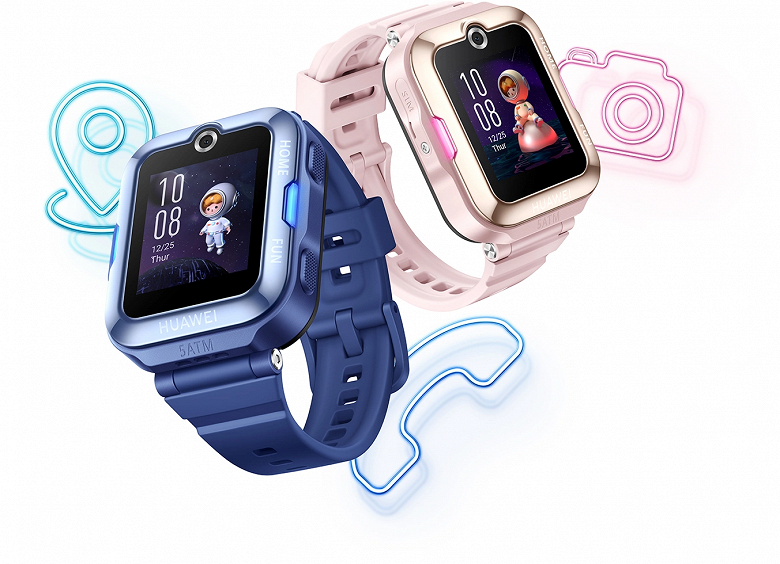 AMOLED, SIM-карта, защита от воды 5ATM и 5 Мп камера. Стартовали продажи Huawei Watch Kids 4 Pro в России