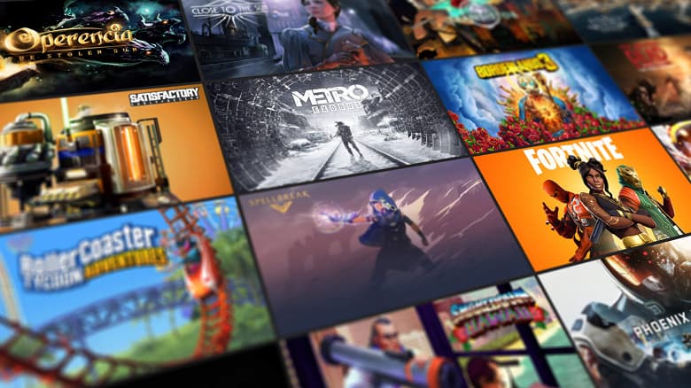 Epic Games Store начал бесплатную раздачу игр и объявил скидки до 75%