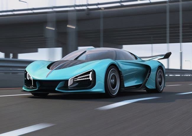 Разгон 1,9 с до 100 км/ч и мощность 1400 л.с. Китайский гиперкар Hongqi Red Flag S9, похожий на McLaren, готовится к запуску в серию