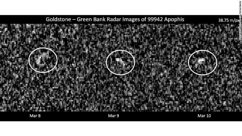 Учёные исключили любой риск столкновения астероида Апофис с Землёй в ближайшие 100 лет
