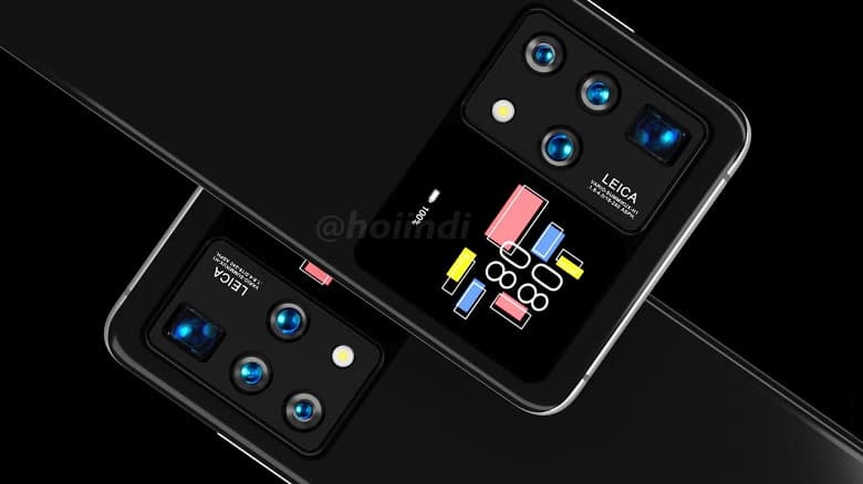 Первые изображения смартфона Huawei с дополнительным экраном как у Xiaomi Mi 11 Ultra