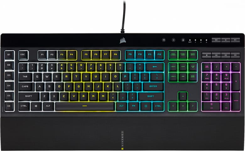 Представлены клавиатуры Corsair K55 RGB Pro и K55 RGB Pro XT