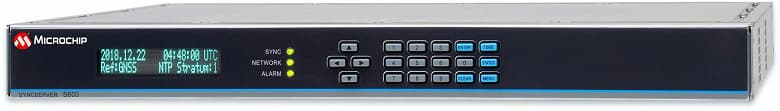 Сервер времени Microchip SyncServer S600 защищен от помех и сбоев GPS