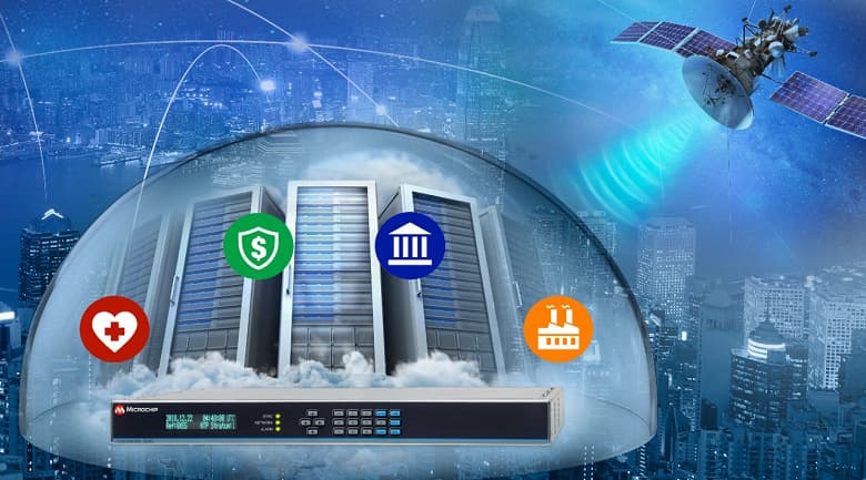 Сервер времени Microchip SyncServer S600 защищен от помех и сбоев GPS Сервер времени Microchip SyncServer S600 защищен от помех и сбоев GPS