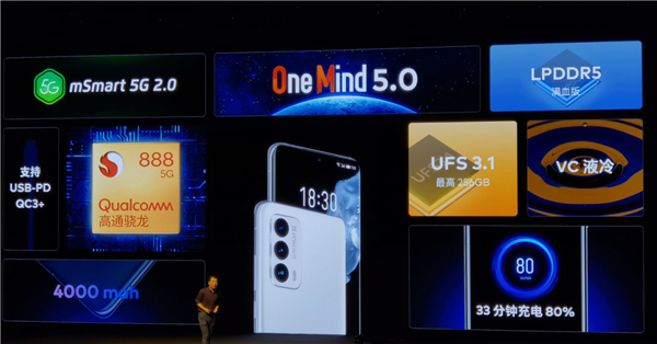 Топовый экран 2К диагональю 6,2 дюйма, 64 Мп, 4000 мА·ч, 36 Вт и минимум программного мусора. Представлен Meizu 18 – самый компактный флагман на Snapdragon 888