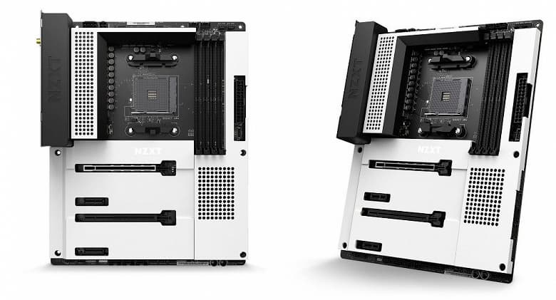 Чёрно-белая системная плата для процессоров Ryzen. Представлена NZXT N7 B550