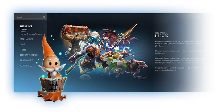 В культовой игре Dota 2 станет намного проще для новичков: специальный режим, многочисленные подсказки и даже глоссарий