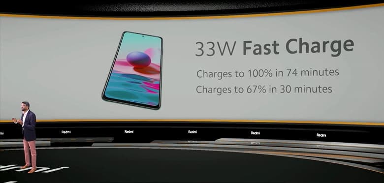 108 Мп, 120 Гц, 5000 мА·ч и 33 Вт дешевле 20 тысяч рублей. Представлены «чемпионские» Redmi Note 10, Redmi Note 10 Pro и Redmi Note 10 Pro Max