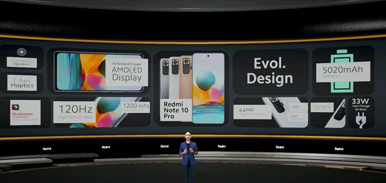 108 Мп, 120 Гц, 5000 мА·ч и 33 Вт дешевле 20 тысяч рублей. Представлены «чемпионские» Redmi Note 10, Redmi Note 10 Pro и Redmi Note 10 Pro Max