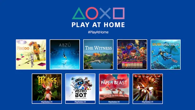 Play at Home набирает обороты: новая партия игр для Sony PlayStation 4 и PlayStation 5 стала бесплатной