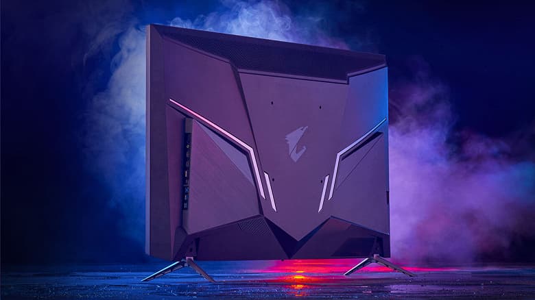 Игровые мониторы Gigabyte Aorus 4K при подключении к консолям нового поколения поддерживают частоту 120 Гц 