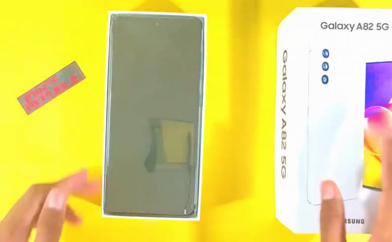 Первая распаковка Samsung Galaxy A82