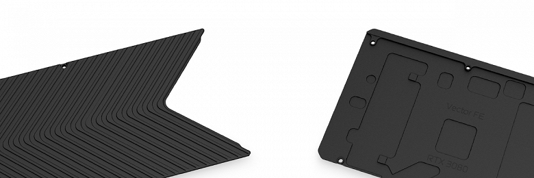 Пластины, которыми комплектуются водоблоки EK-Quantum Vector FE RTX 3080 и 3090, стали доступны отдельно