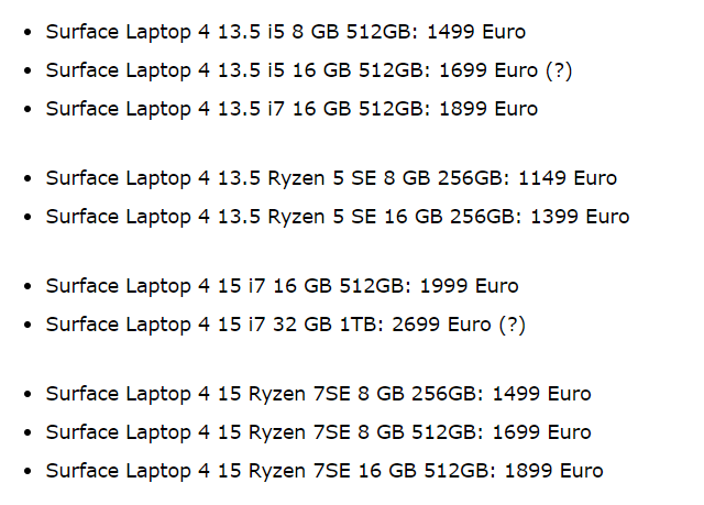 Новые ноутбуки Microsoft подойдут поклонникам и Intel, и AMD. Появились параметры и цены линейки Surface Laptop 4