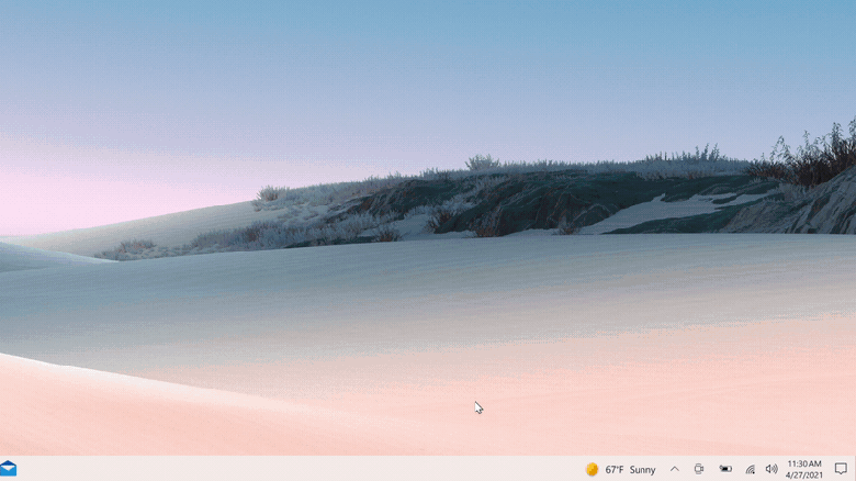 Самое серьезное обновление панели задач Windows 10 за последнее время. В ней появился виджет с прогнозом погоды и новостями