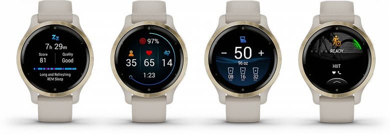 Представлены современные умные часы Garmin Venu 2 с GPS: два размера по одной цене