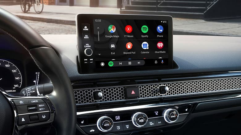 Новый Honda Civic получит возможность беспроводного подключения к Android Auto