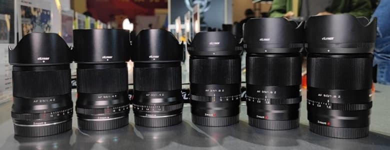 Компания Viltrox показала шесть новых объективов с креплением Nikon Z и автоматической фокусировкой