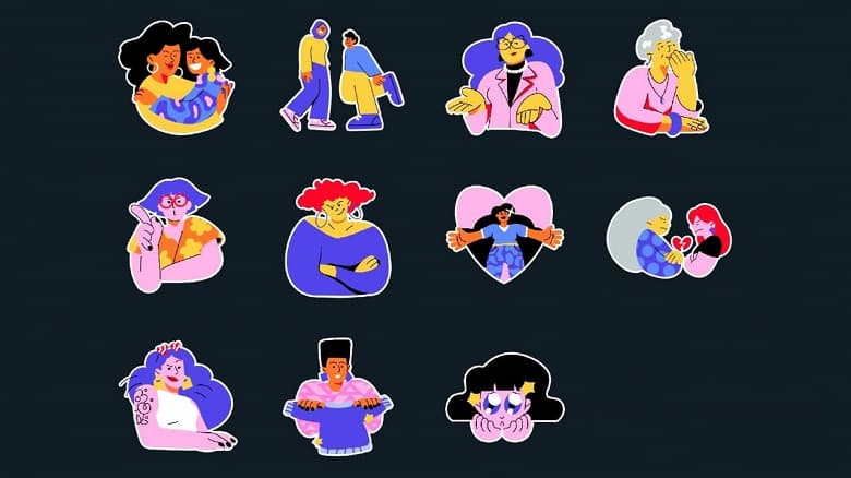 WhatsApp поздравил с Днём матери набором стикеров Mama Love