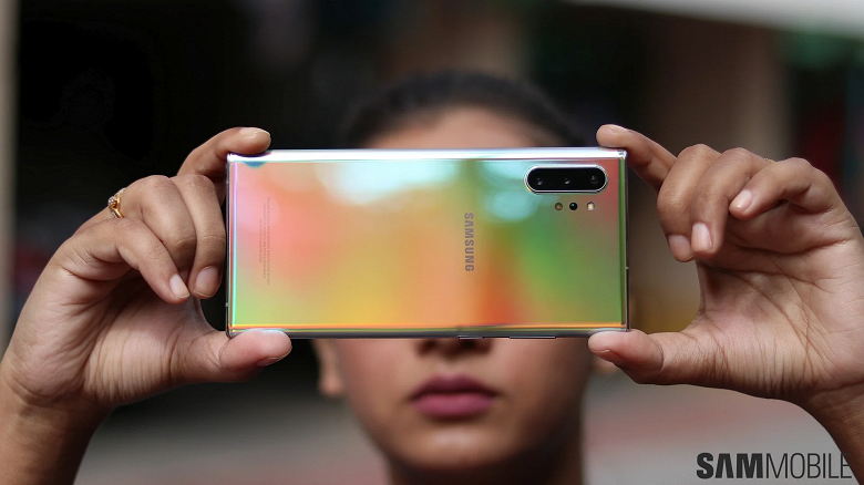 Обновление улучшает камеру Samsung Galaxy Note10, и не только