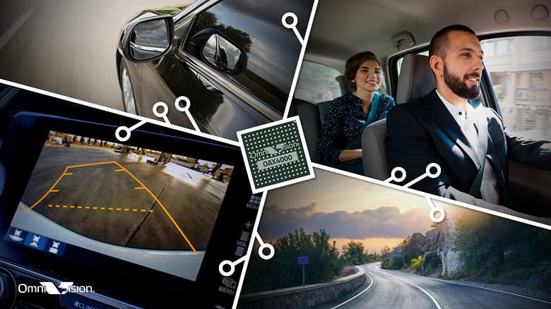 Процессор обработки сигналов изображения OmniVision OAX4000 призван упростить проектирование автомобильных камер