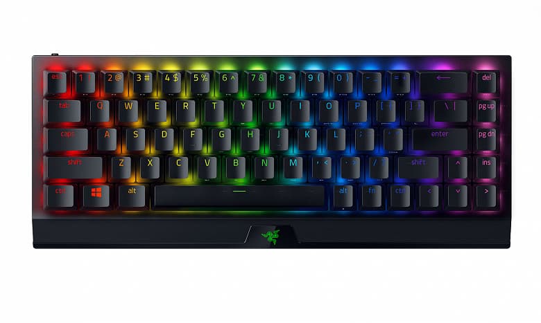 Клавиатура Razer BlackWidow V3 Mini HyperSpeed лишена блока цифровых клавиш