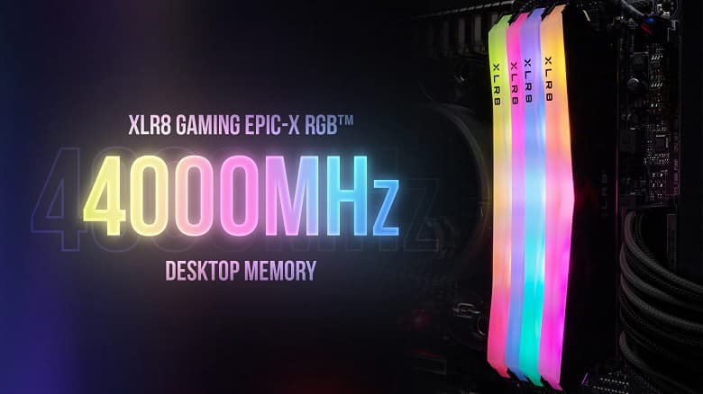 Представлены модули памяти PNY XLR8 Gaming EPIC-X RGB DDR4-4000