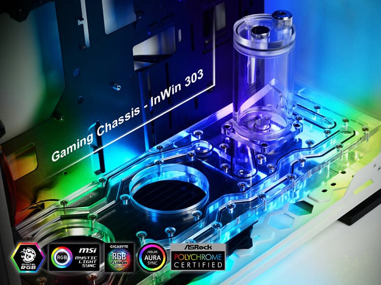 Распределительный резервуар Bitspower TouchAqua Sedna 303C предназначен для ПК в корпусе In Win 303C