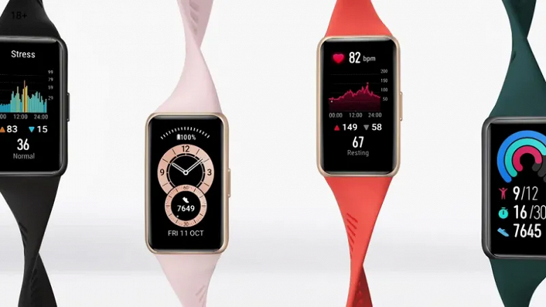 Стартовали продажи умного браслета Huawei Band 6 с огромным экраном в России