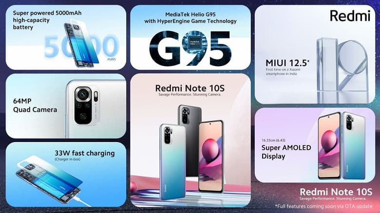 В Индии заново представили Redmi Note 10S. И он оказался дешевле глобальной версии