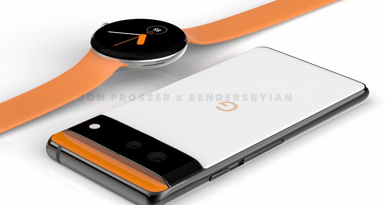 Google Pixel 6 и Google Pixel Watch впервые показали вместе Google Pixel 6 и Google Pixel Watch впервые показали вместе
