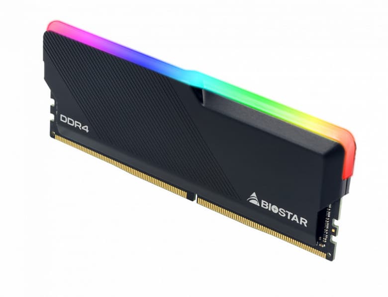 Модули памяти Biostar DDR4 RGB Gaming X работают на эффективной частоте 3200 МГц с задержками CL18-22-22-42 Модули памяти Biostar DDR4 RGB Gaming X работают на эффективной частоте 3200 МГц с задержками CL18-22-22-42