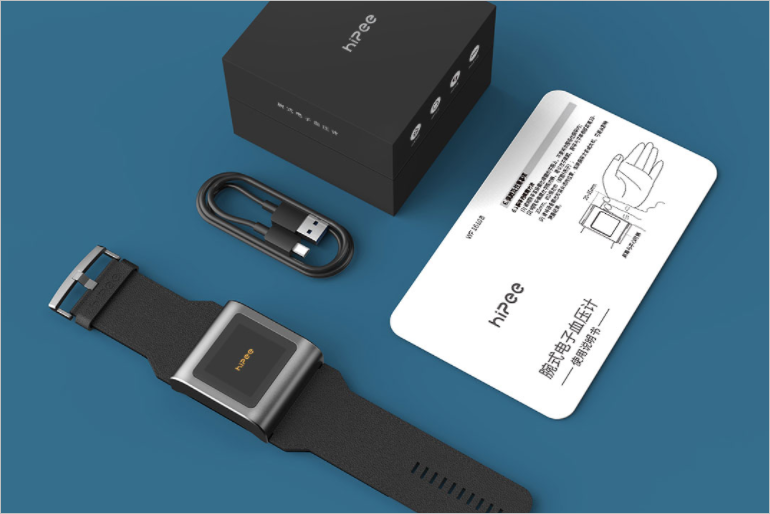 Xiaomi представила недорогие часы для измерения давления Hipee Smart Blood Pressure Watch