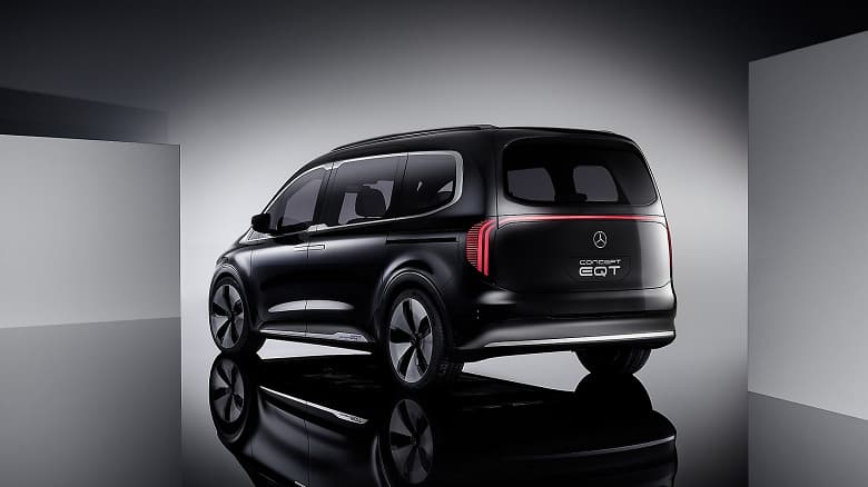 Представлен семиместный электромобиль Mercedes-Benz Concept EQT