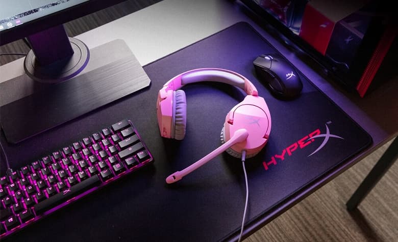 Линейку гарнитур HyperX пополнил розовый вариант модели Cloud Stinger Линейку гарнитур HyperX пополнил розовый вариант модели Cloud Stinger