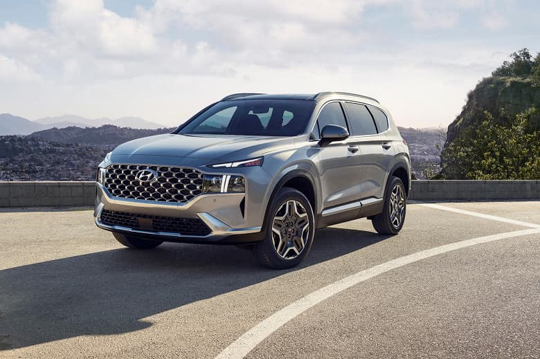 Гибридный кроссовер Hyundai Santa Fe PHEV проезжает 50 км без использования ДВС