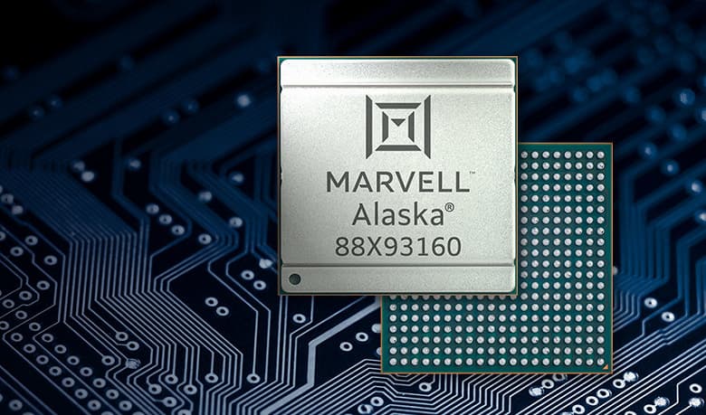 У Marvell готова первая в отрасли 5-нанометровая микросхема PHY Ethernet с пропускной способностью 1,6 Тбит/с