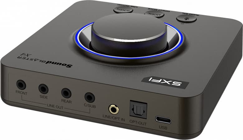 Представлена звуковая карта Sound Blaster X4