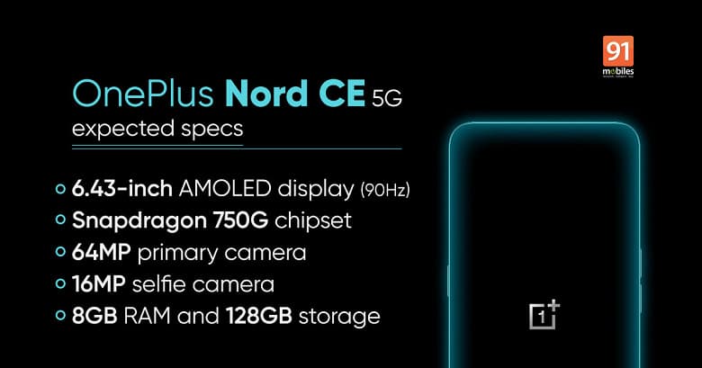 Недорогой OnePlus Nord CE 5G в первом рекламном ролике. Похоже, дизайн оригинального Nord сохранится