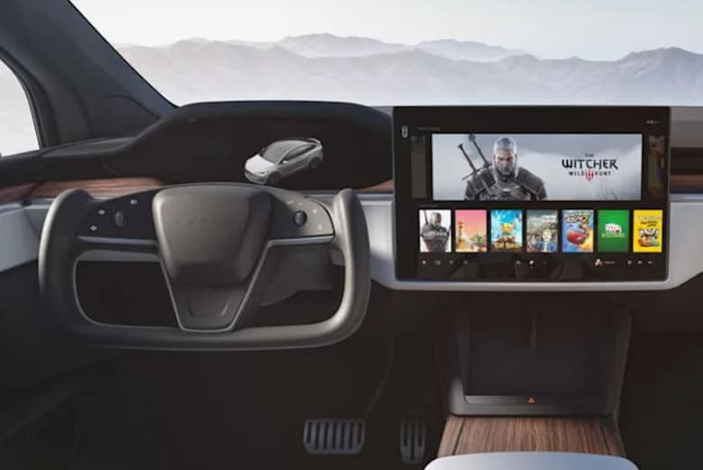 Автомобили Tesla получили графику AMD как у PlayStation 5 и Xbox Series X