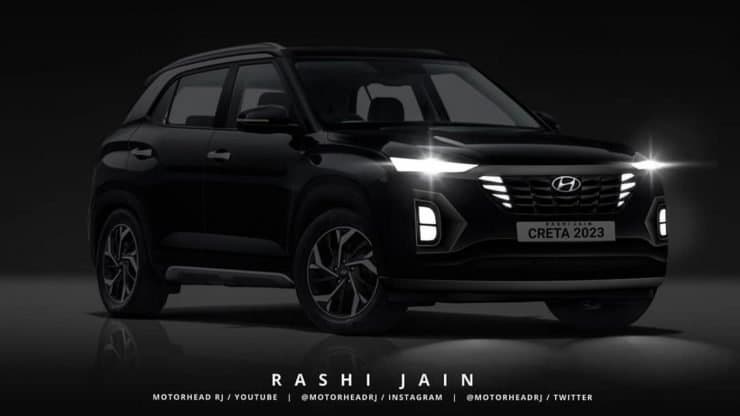 Hyundai Creta 2022 позаимствует дизайн Hyundai Tucson нового поколения