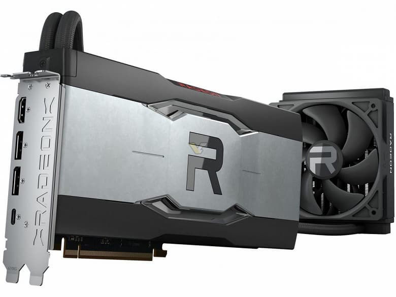 Одна из самых быстрых и холодных видеокарт на рынке. Представлена Radeon RX 6900 XT Liquid Cooled