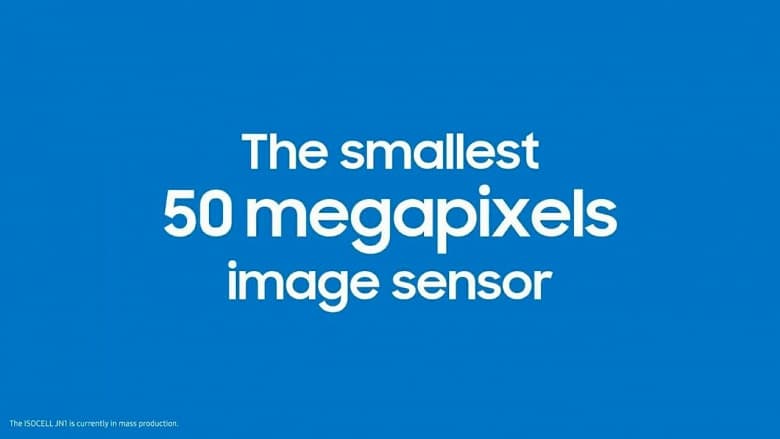 50 Мп для недорогих смартфонов. Представлен компактный датчик изображения Samsung ISOCELL JN1