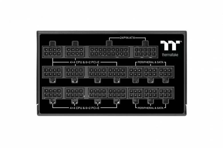 Блок питания Thermaltake Toughpower TF1 1550W Titanium - TT Premium Edition адресован энтузиастам разгона