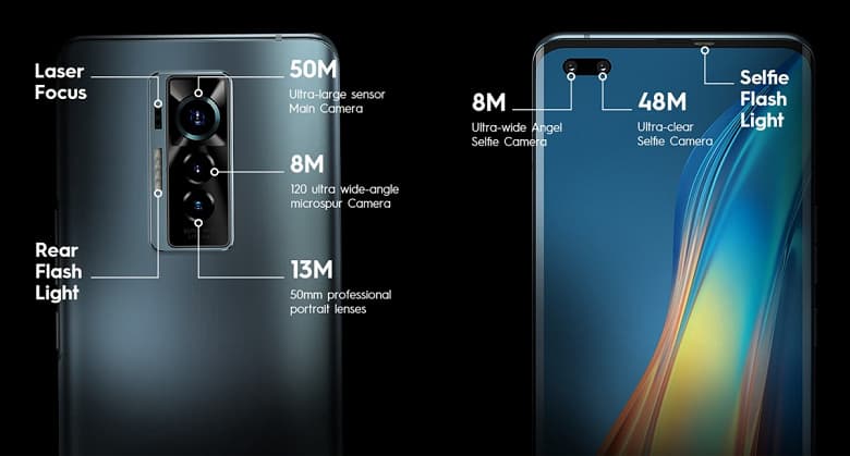 Изогнутый экран SuperAMOLED, 90 Гц, 8/256 ГБ, 50 Мп, Helio G95, 4700 мА•ч. Представлен Tecno Phantom X