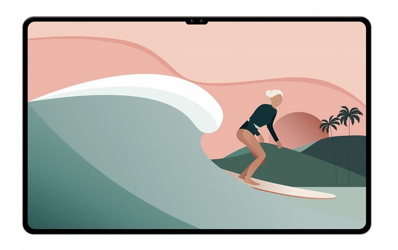 Гигантский топовый планшет Samsung с вырезом, почти как у iPhone, на первых рендерах. Galaxy Tab S8 Ulta получит новую SoC
