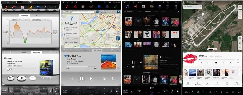 Первый взгляд на новый интерфейс информационно-развлекательной системы Tesla Model S Plaid