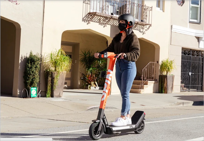 Представлен электросамокат Ford Spin S-100T