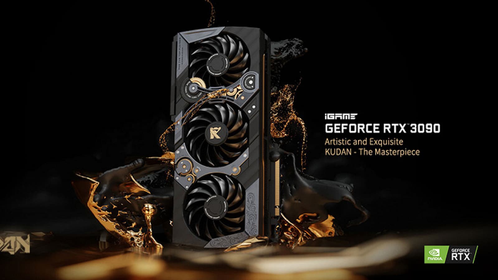 Видеокарта Colorful iGame GeForce RTX 3090 Kudan с гибридной системой охлаждения стоит 4999 долларов