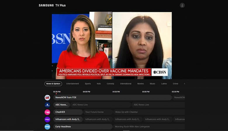 Потоковый сервис Samsung TV Plus со 160 каналами и поддержкой Chromecast сделали доступным на всех устройствах